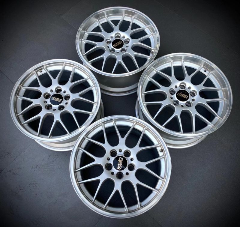 日本進口 BBS RGR 單片鍛造 精品拆車件# 18寸