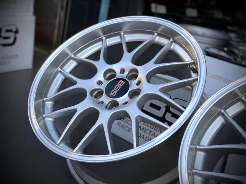 日本進口 BBS RGR 單片鍛造 精品拆車件# 18寸