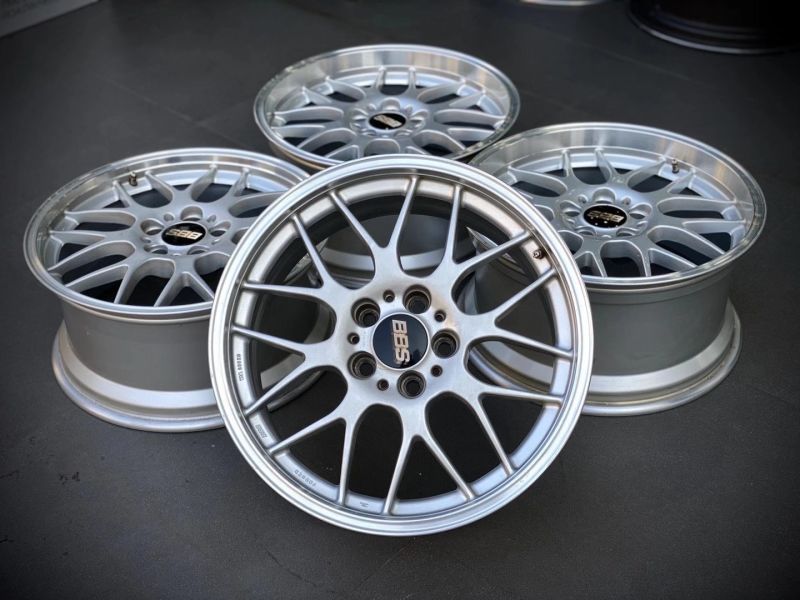 日本進口 BBS RGR 單片鍛造 精品拆車件# 18寸