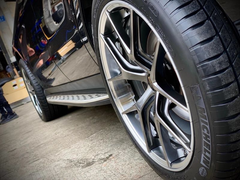 奔馳GLE 換全新日本BBS RI-S
