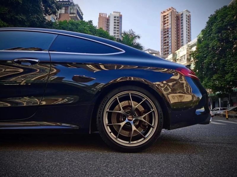 BENZ C63 Coupe for 19寸 正品BBS RID 搞定！