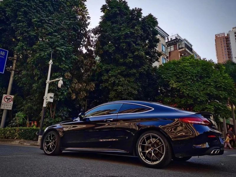 BENZ C63 Coupe for 19寸 正品BBS RID 搞定！