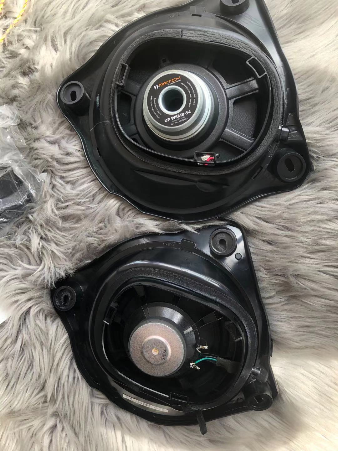 汕頭星悅汽車音響奔馳C200L改裝德國麥?zhǔn)薓ATCH奔馳專車專用喇叭套餐純粹音質(zhì)享受