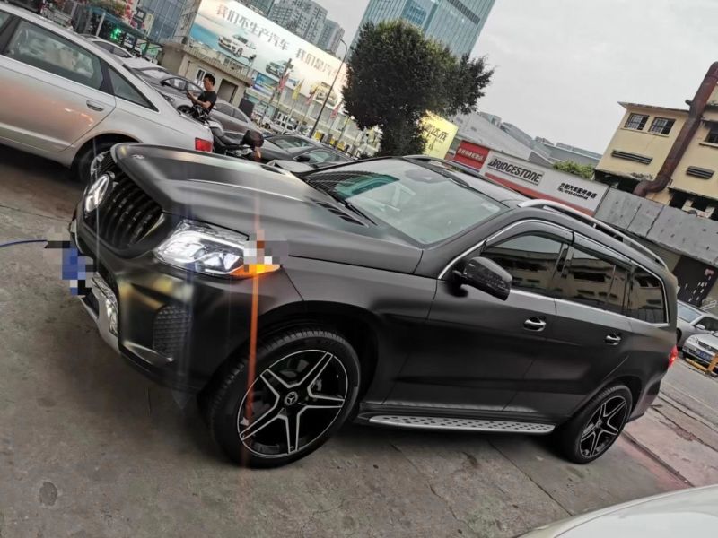 奔馳GLS 換高端私人定制鍛造21寸
