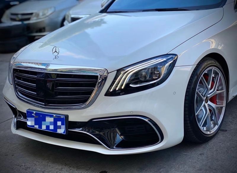 奔馳S 換全新BBS RI-S 最美雙片鍛造20寸