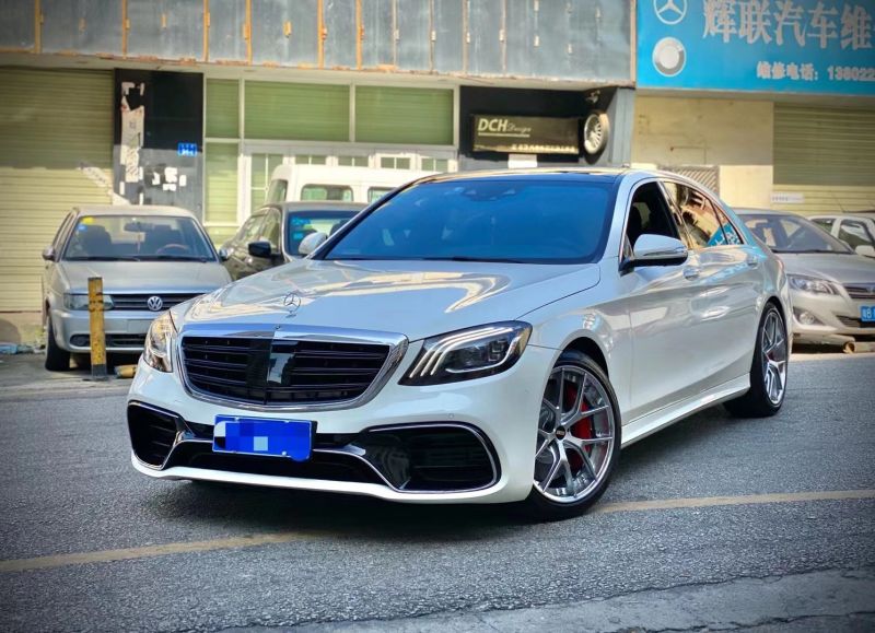 奔馳S 換全新BBS RI-S 最美雙片鍛造20寸