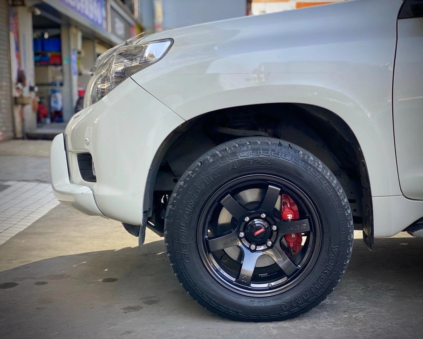 霸道 換全新RAYS 57DR-X 18寸完工！