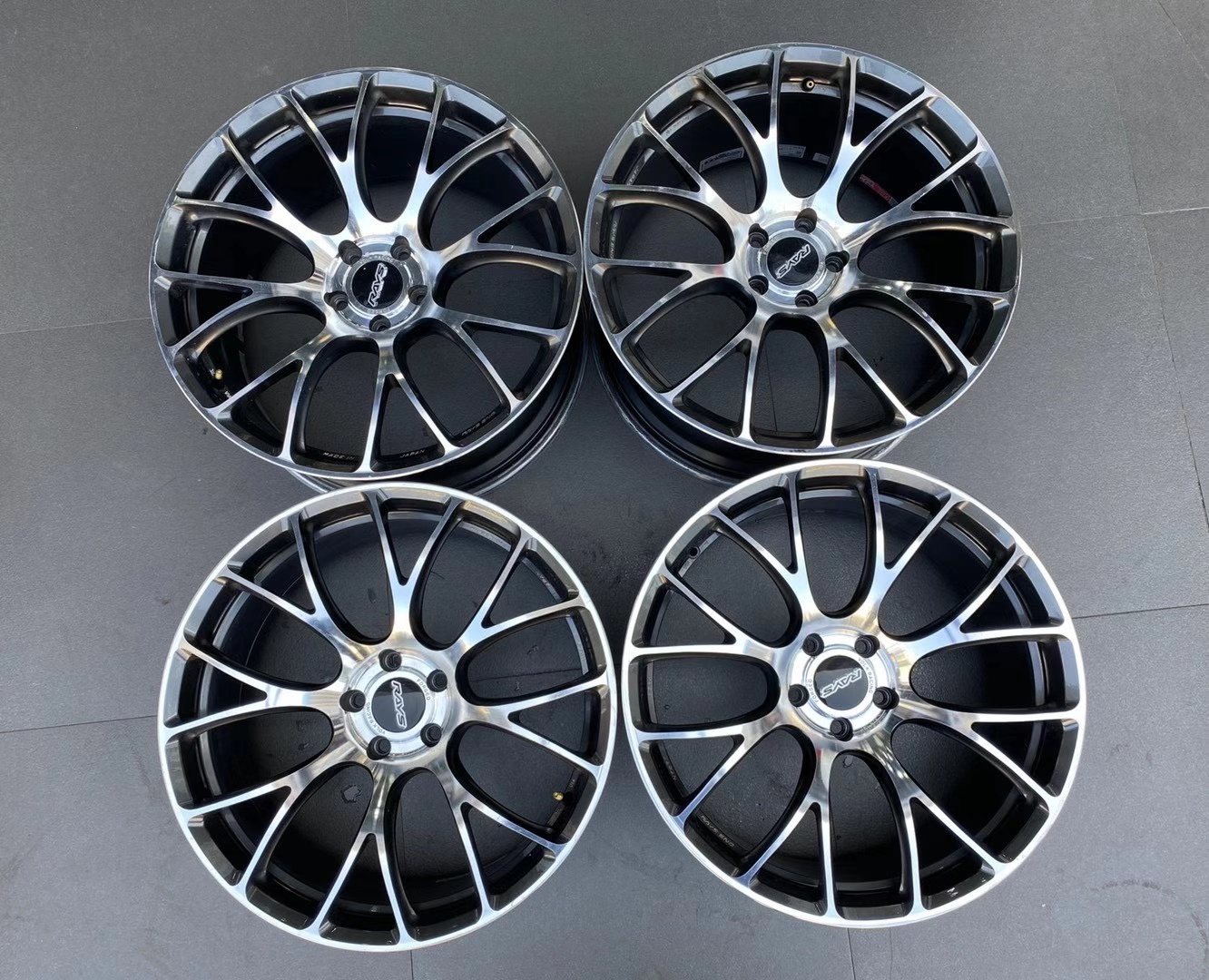 拆車，日本RAYS G16 單片鍛造