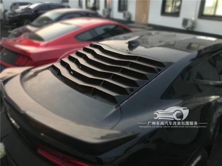 雪佛蘭科邁羅 大黃蜂改裝后擋風(fēng)玻璃百葉窗 福特野馬Mustang風(fēng)口