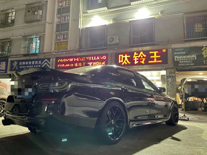 BMW 5系 for  BBS FI-R 頂級(jí) 鏤空 19寸