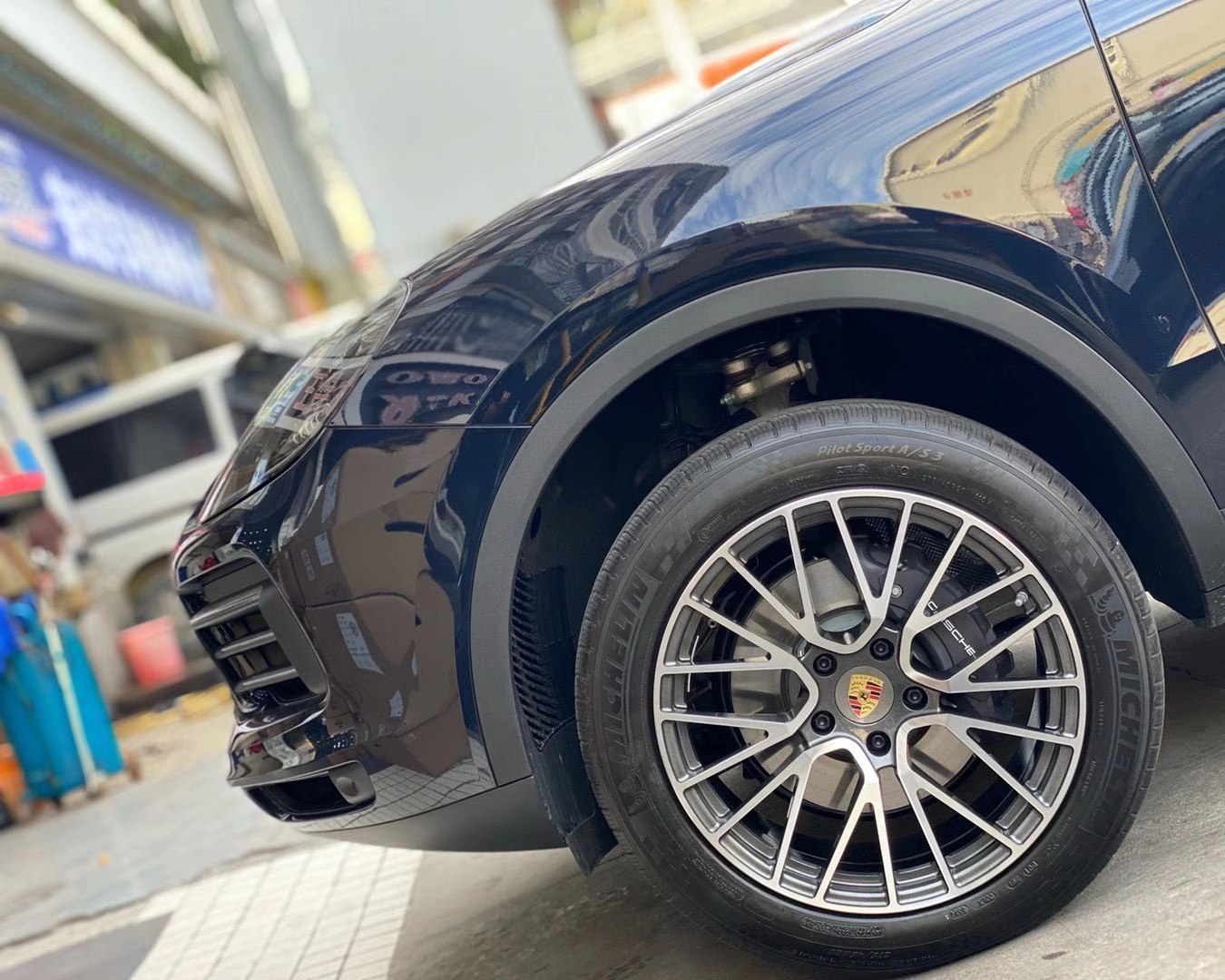 提新車，保時捷卡宴換 高端私人訂制鍛造20寸完工！