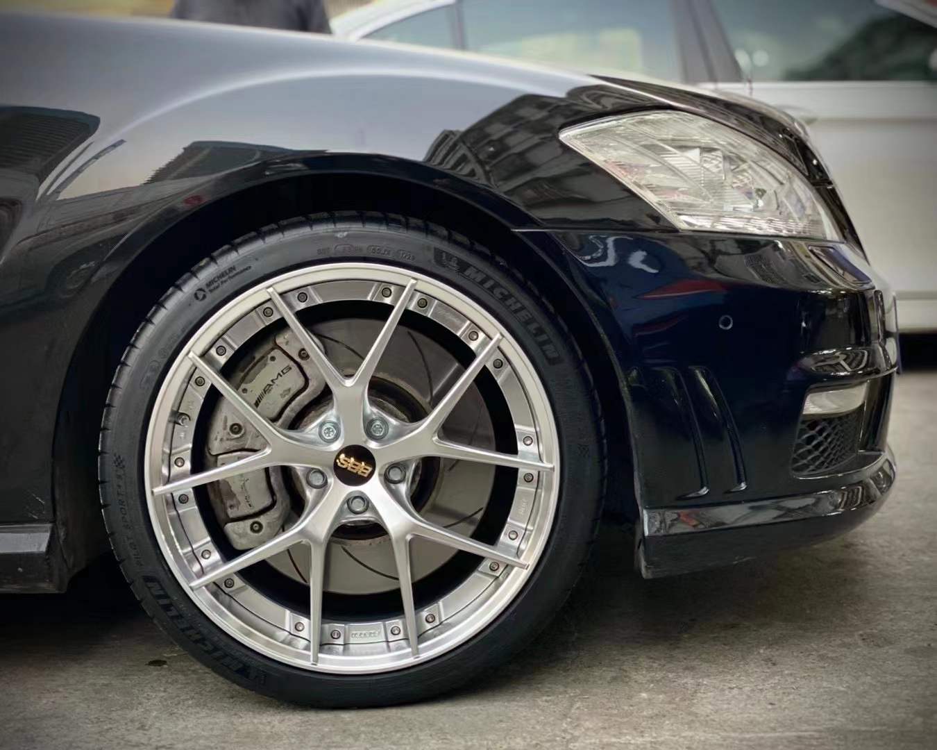 奔馳S65 換日本 BBS RI-S 雙片鍛造 20寸完工！