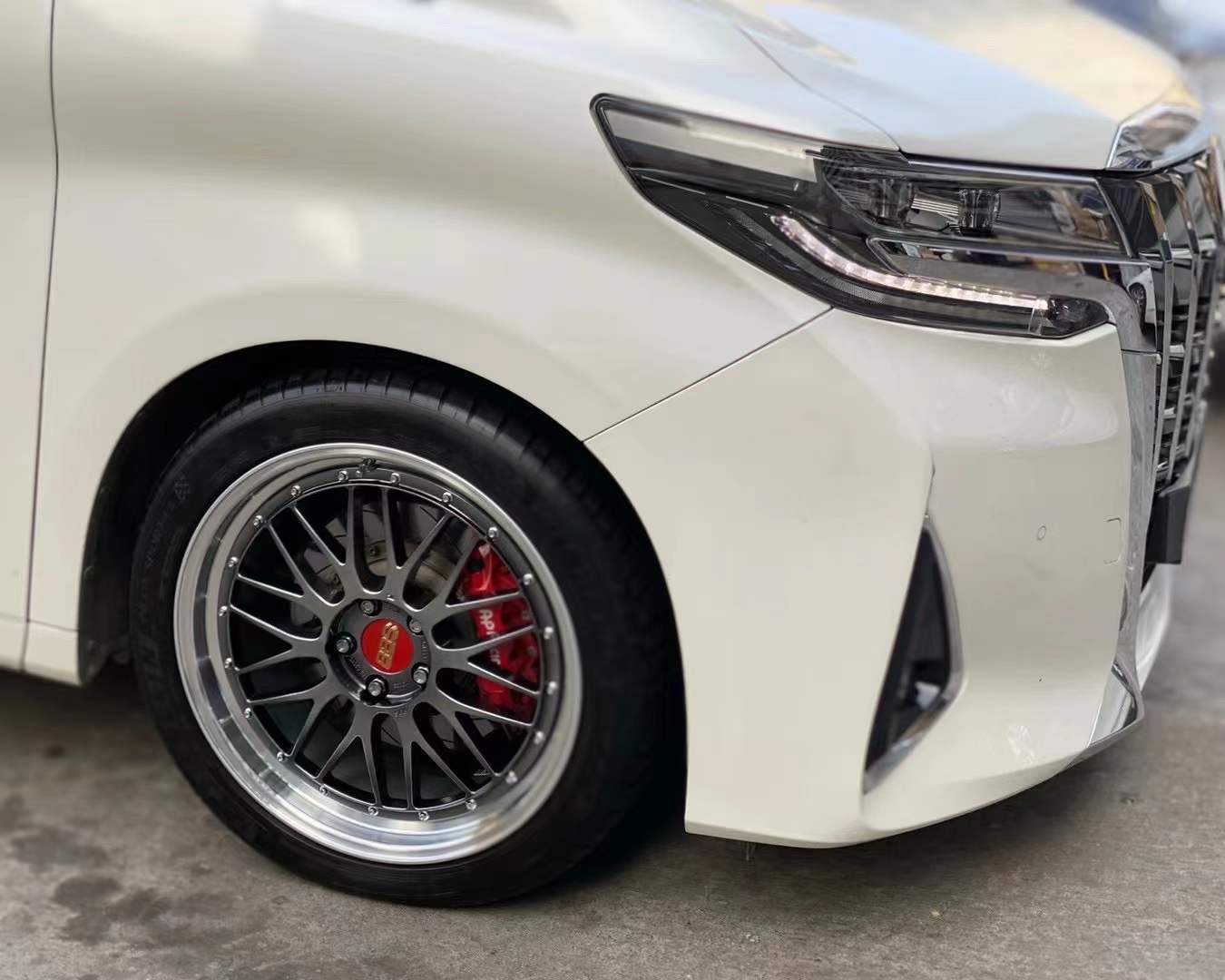 埃爾法 換 日本全新BBS LM 20寸雙片鍛造