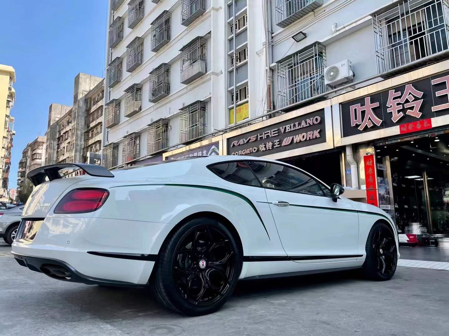 賓利GT 換私人定制鍛造21寸完工