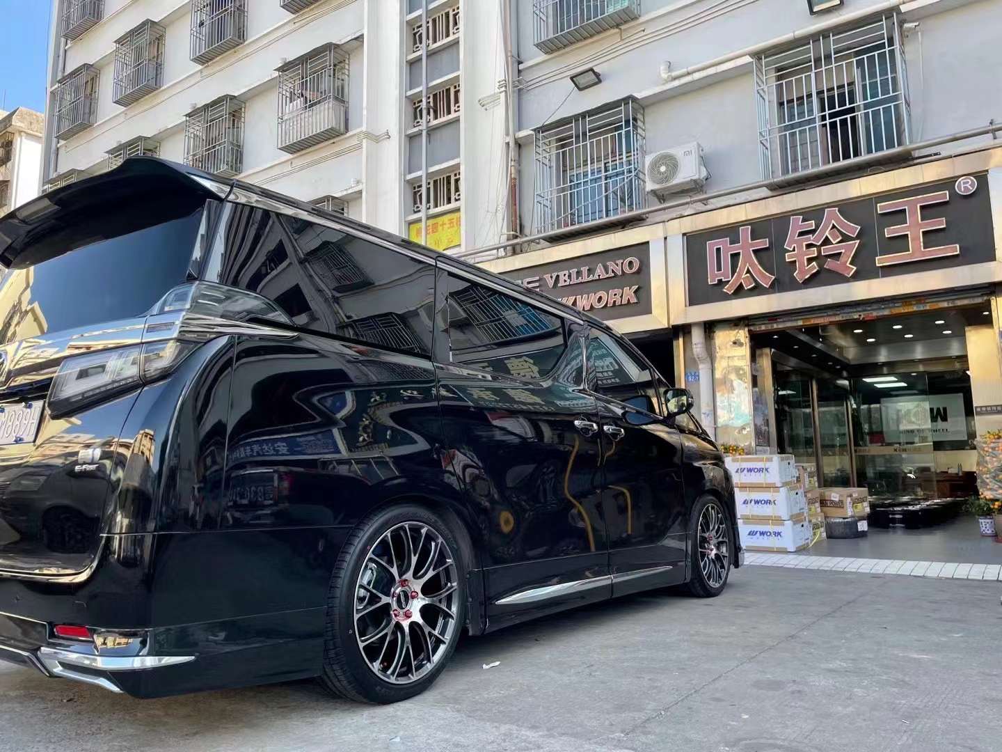 威爾法 for RAYS G16 20寸完工！