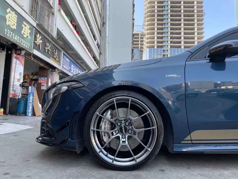 奔馳A35 for 全新RAYS G025 19寸完工