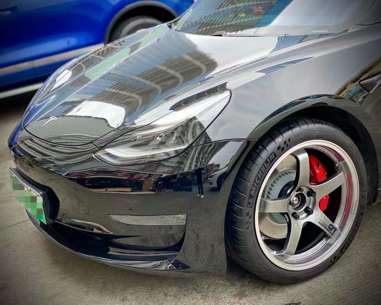 特斯拉model 3換全新橫濱ADVAN GT