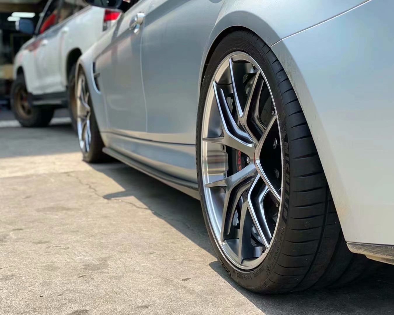 寶馬M3 換日本BBS RI-S 20寸