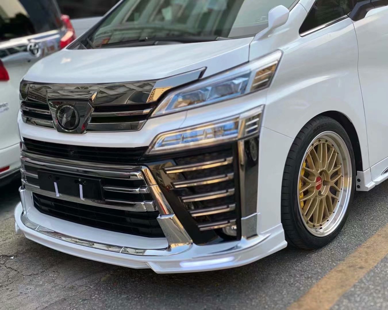 威爾法 for  BBS LM 20寸 完工