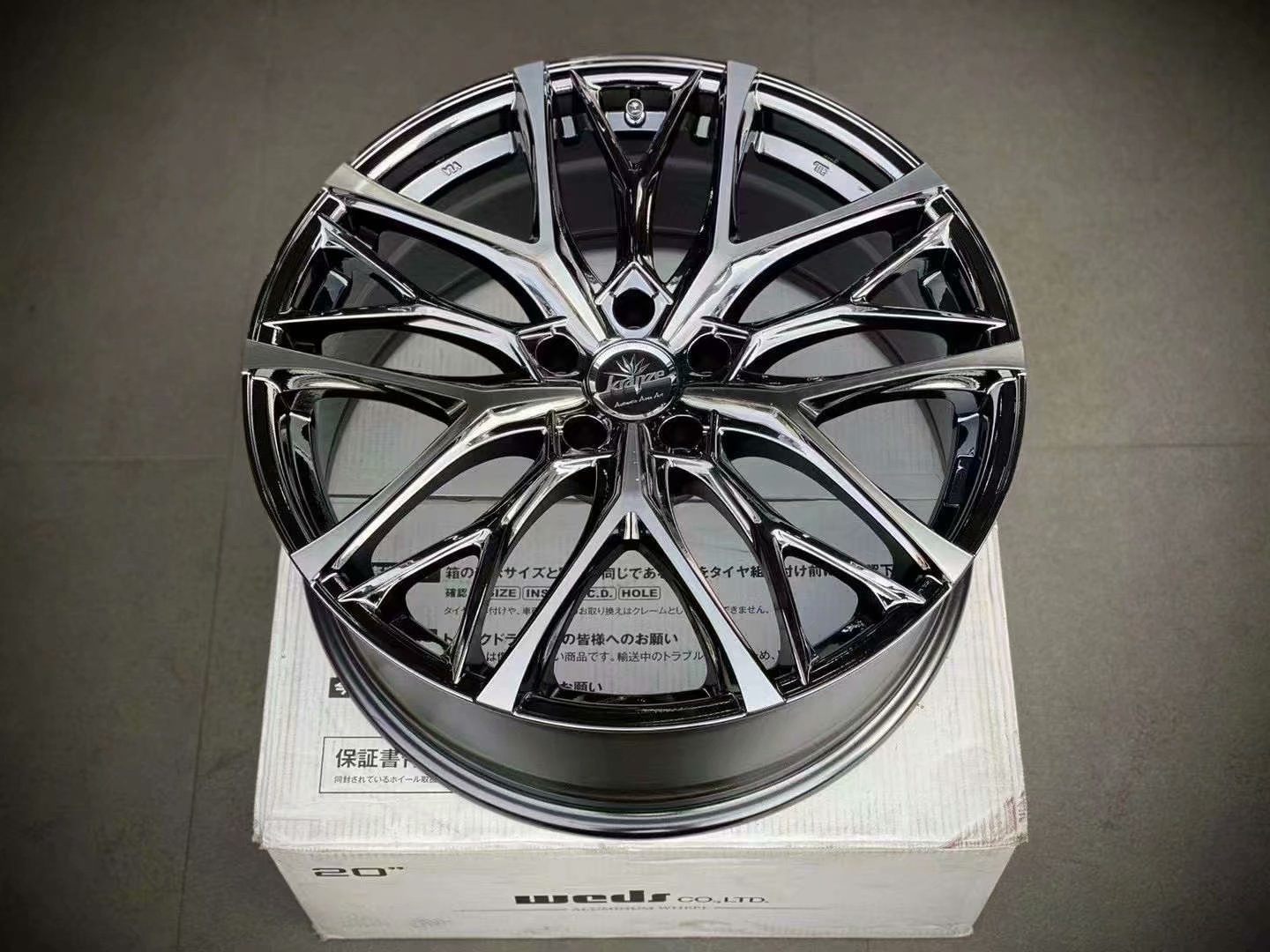埃爾法，換 全新日本 板東 WEDS 100EVO 19寸