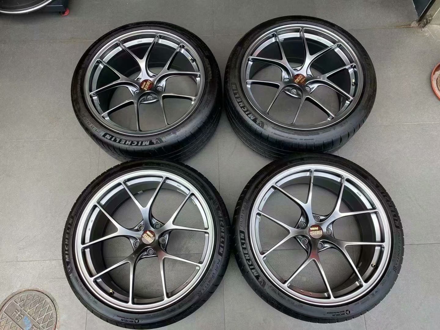 拆車9.5新日本BBS RID鈴?fù)?20寸