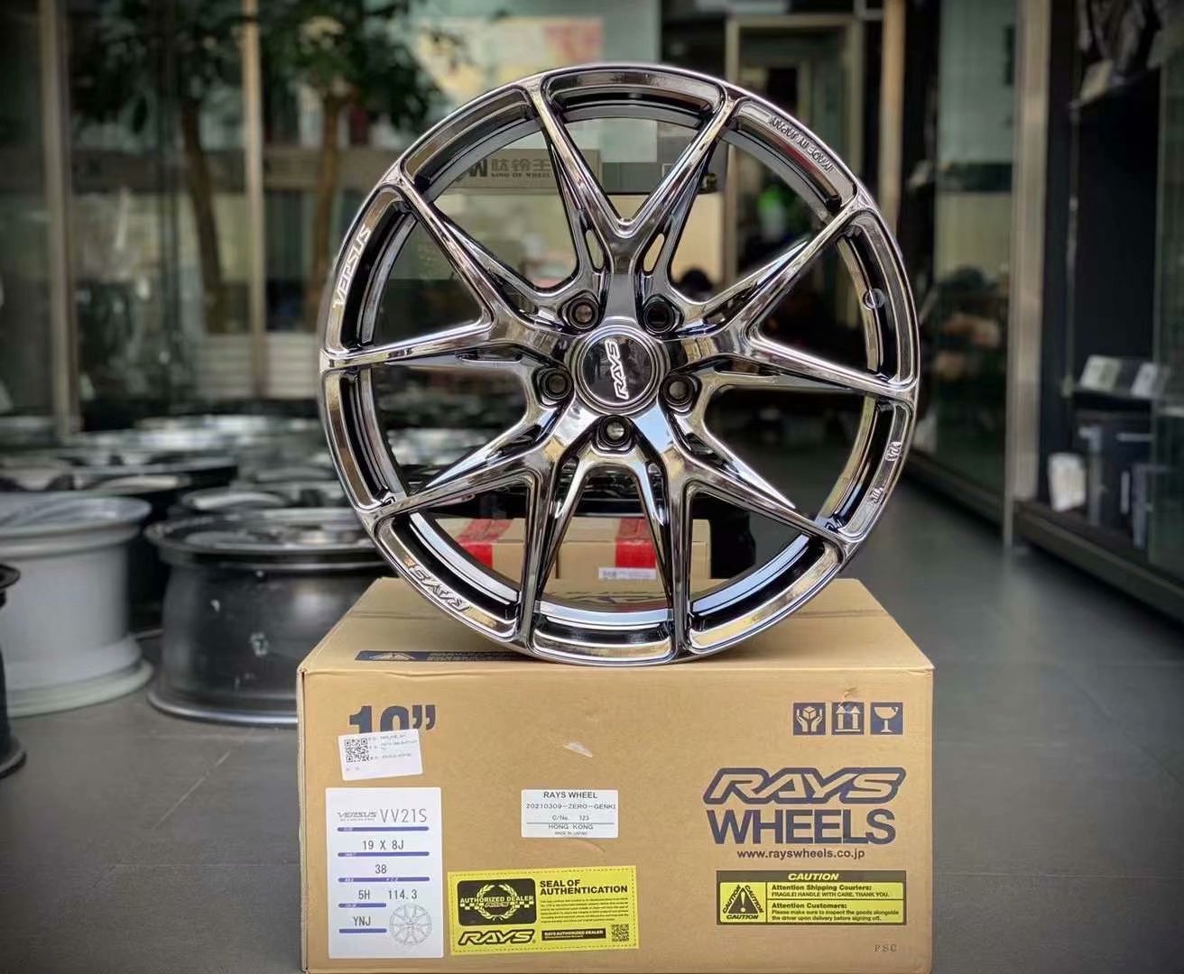 日本 RAYS新品 VV21S 鑄造系列