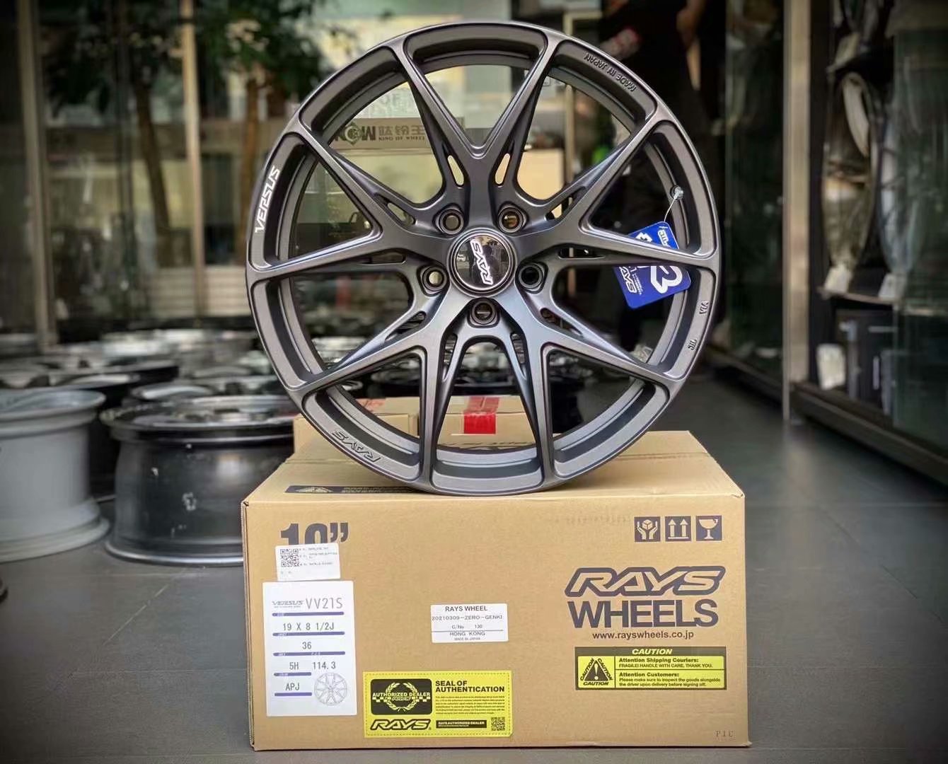 日本 RAYS新品 VV21S 鑄造系列
