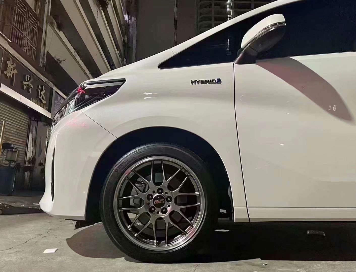 埃爾法 & BBS RGR 19寸  米其林 PS4 完工