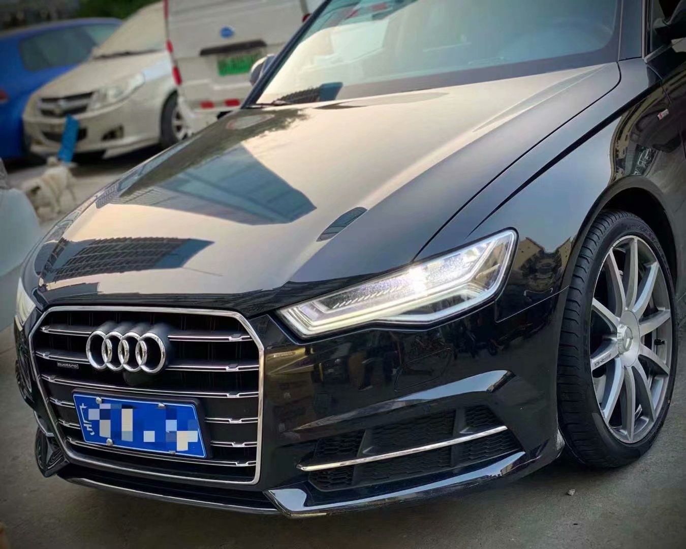 奧迪A6 升級(jí)20寸奔馳原廠AMG