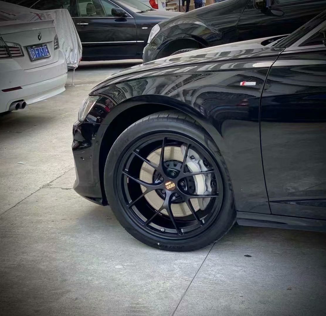 奧迪A6提新車，換日本 BBS RID 20寸完工