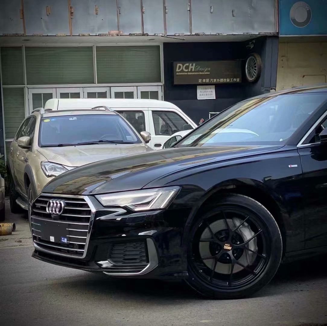 奧迪A6提新車，換日本 BBS RID 20寸完工