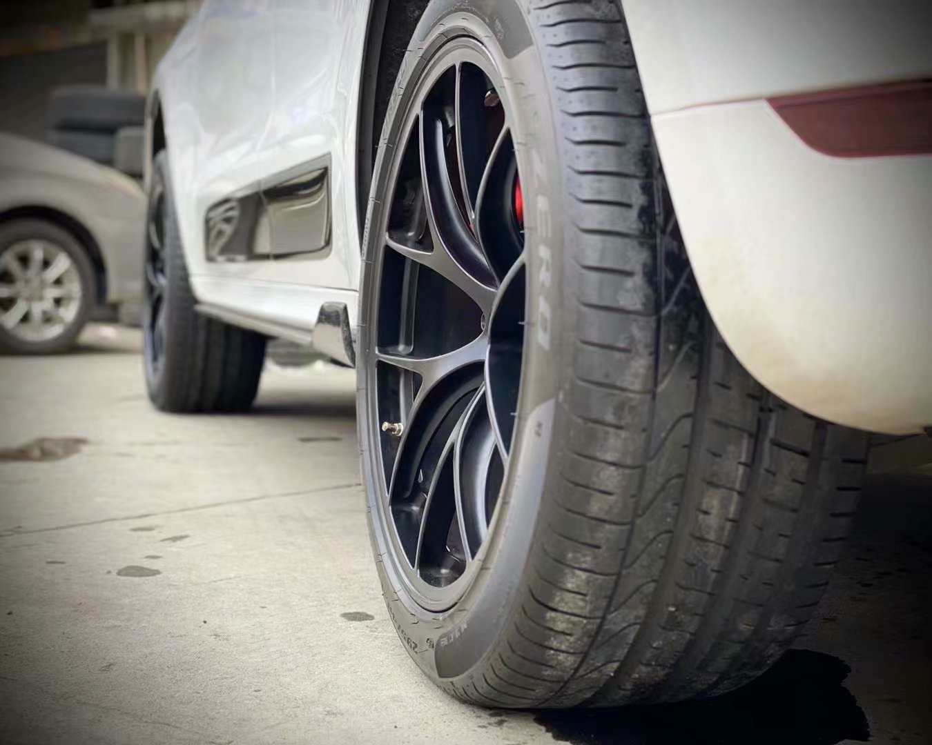 保時捷 Macan 換 BBS RID 20寸