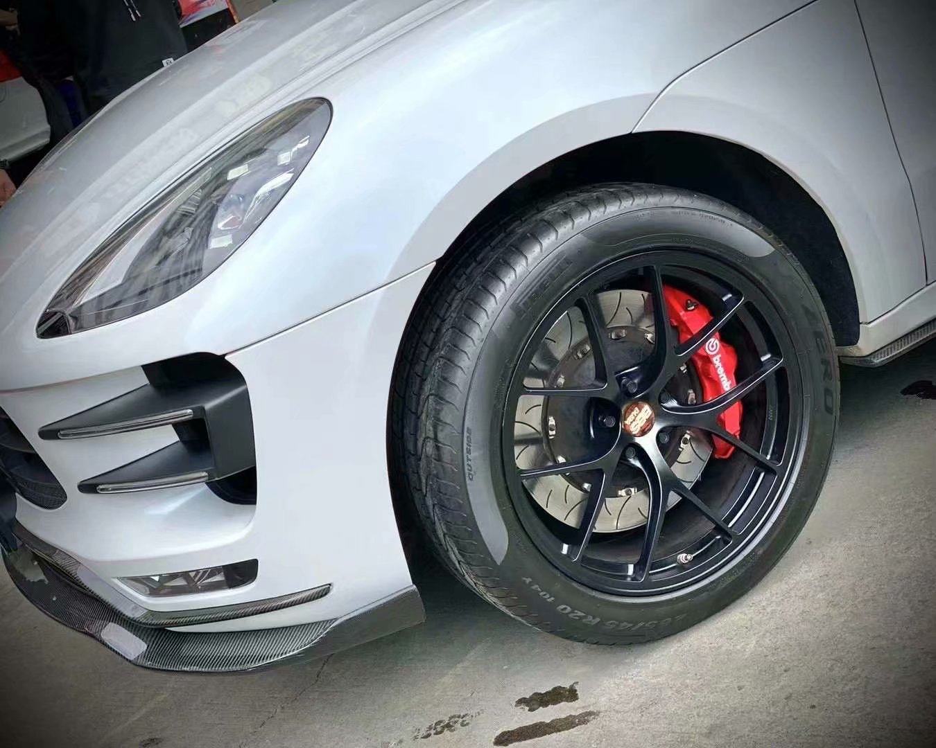 保時捷 Macan 換 BBS RID 20寸