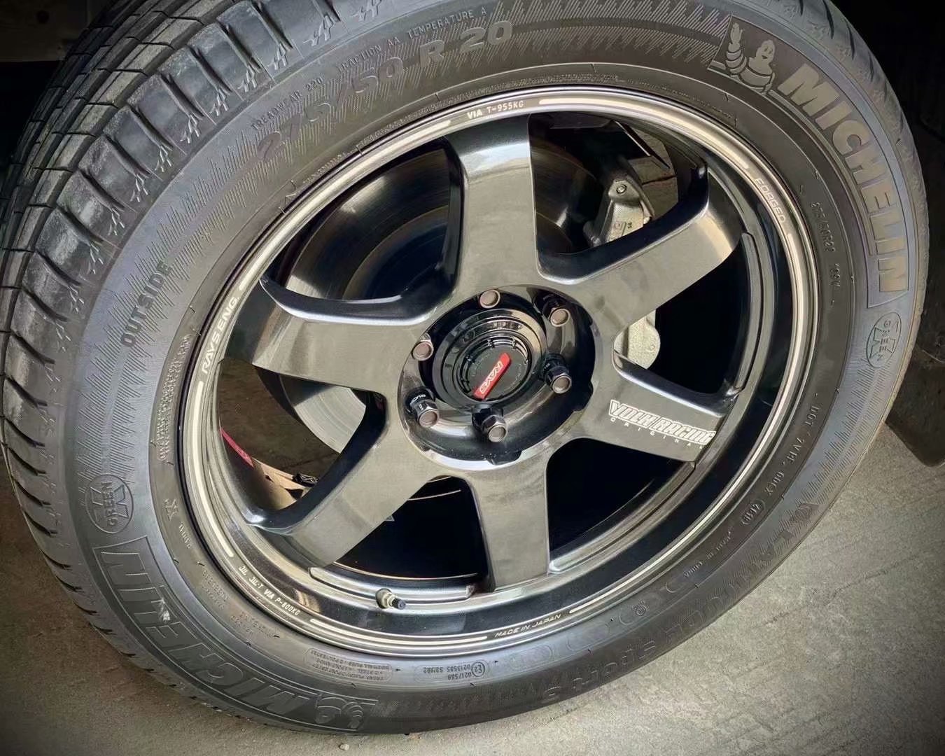 霸道 換 RAYS TE37 20寸 完工