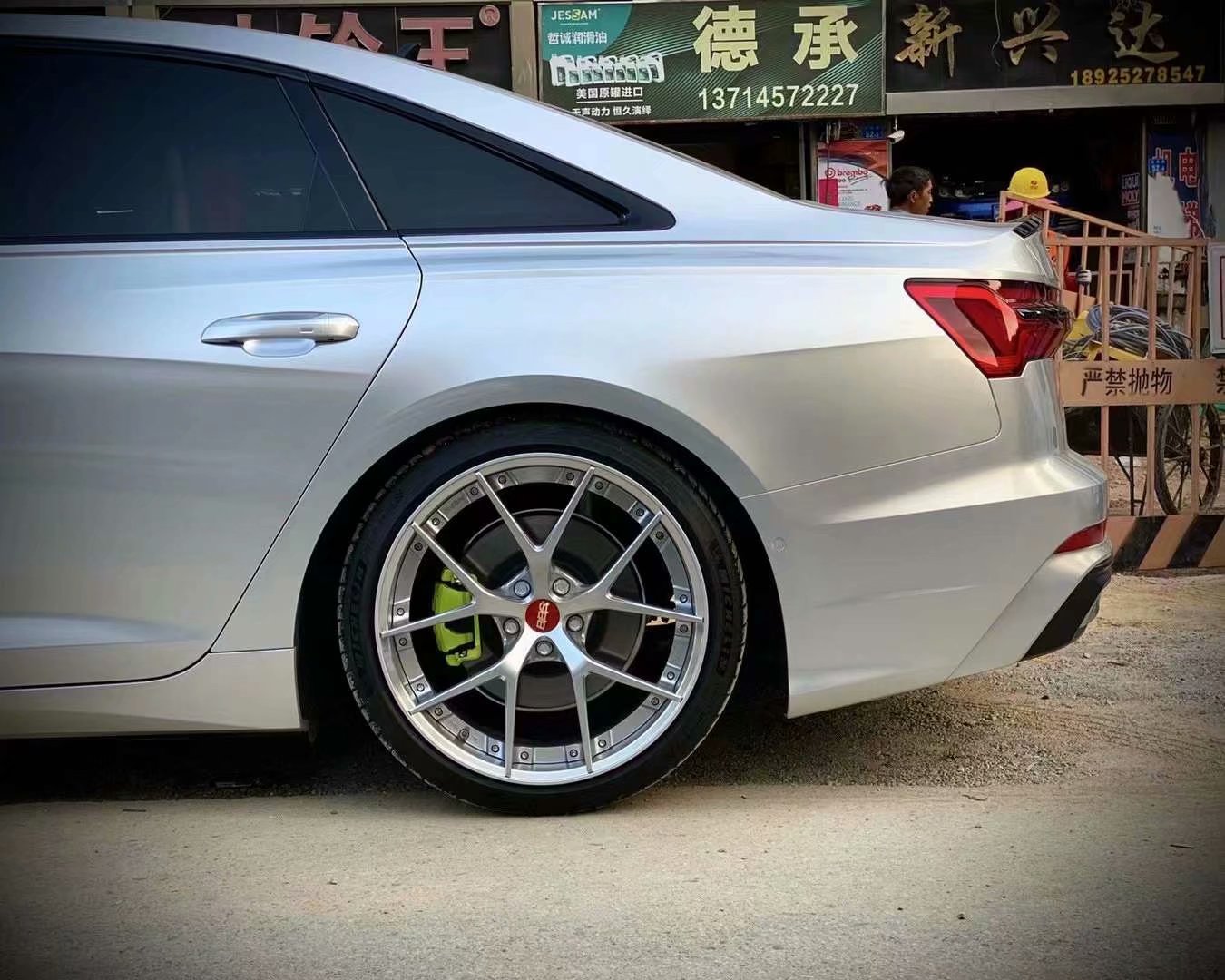 奧迪A6 for  全新 BBS RI-S 20寸