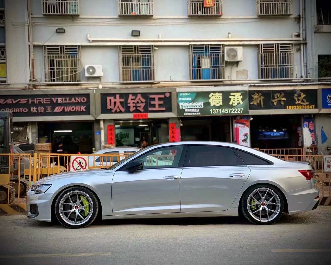 奧迪A6 for  全新 BBS RI-S 20寸
