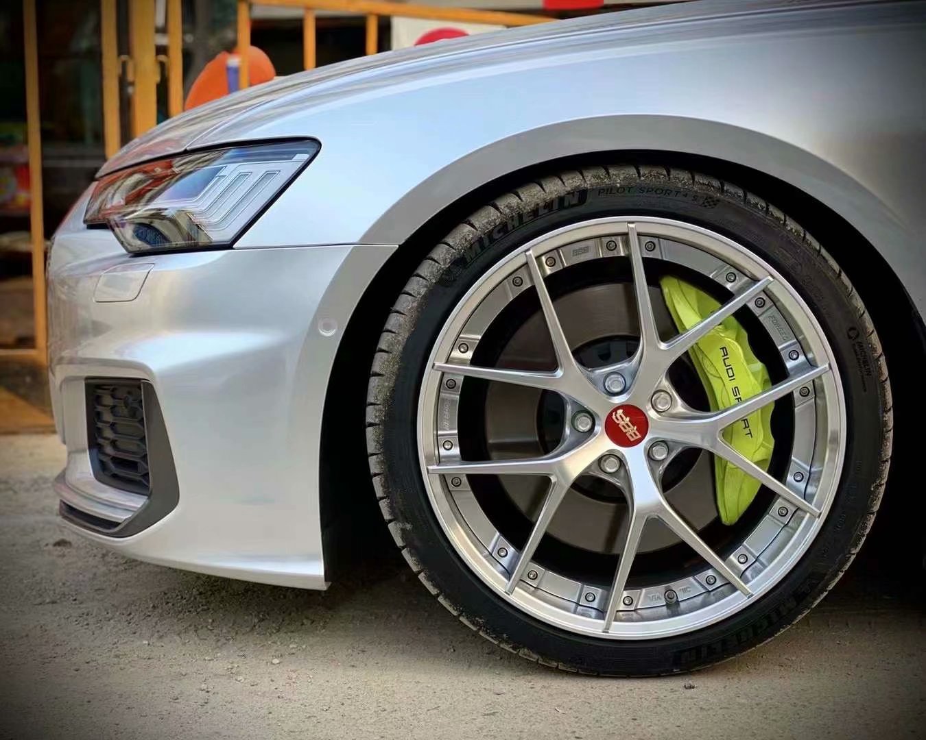 奧迪A6 for  全新 BBS RI-S 20寸