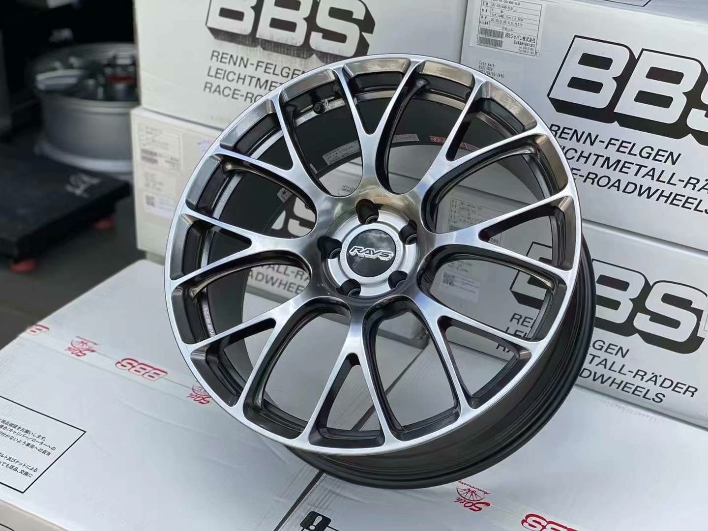全新 RAYS G16 鍛造 ME顏色20寸