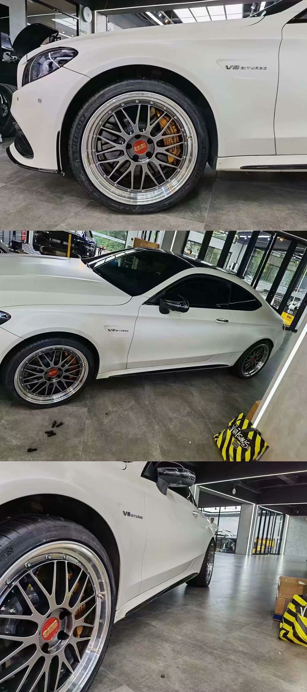 奔馳 W205 C63S for  BBS LM 20寸