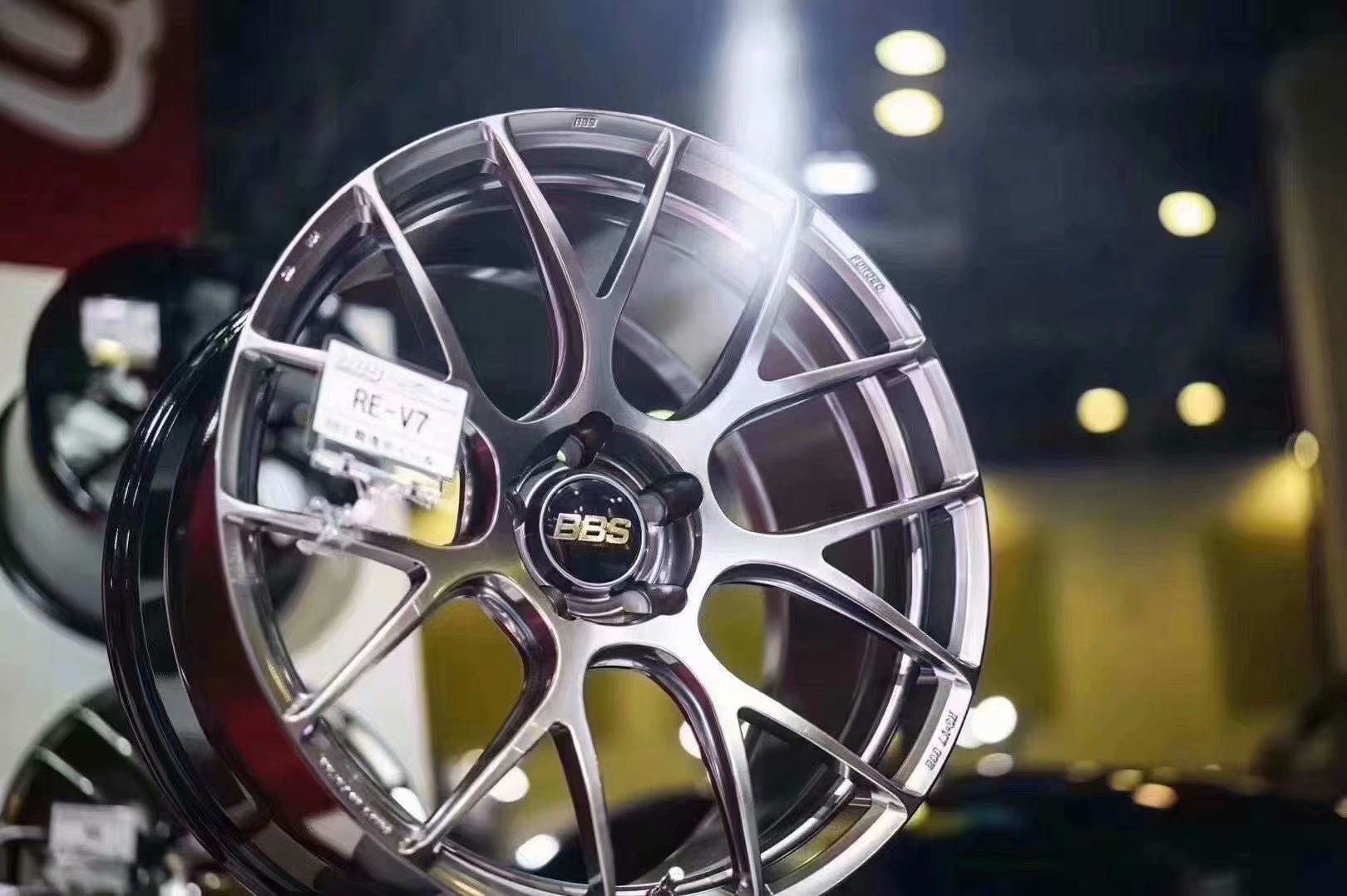BBS REV7十周年限量DB鈦灰 GL金色 MB雅黑# 20寸 9J ET30 5x114.3?埃爾法 LM NX 特斯拉