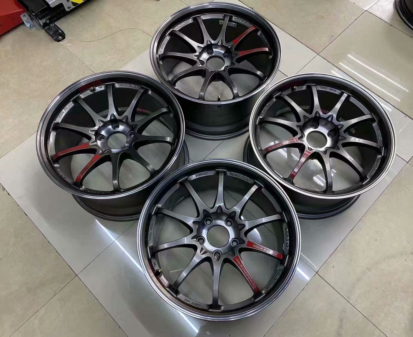 拆車9.5新  RAYS CE28SL 鍛造18寸