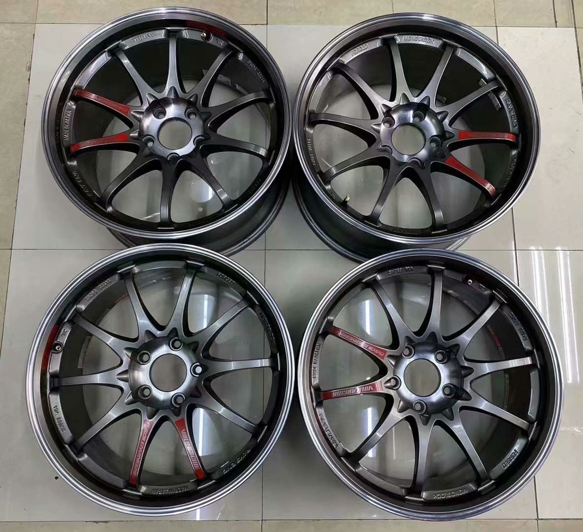 拆車9.5新  RAYS CE28SL 鍛造18寸