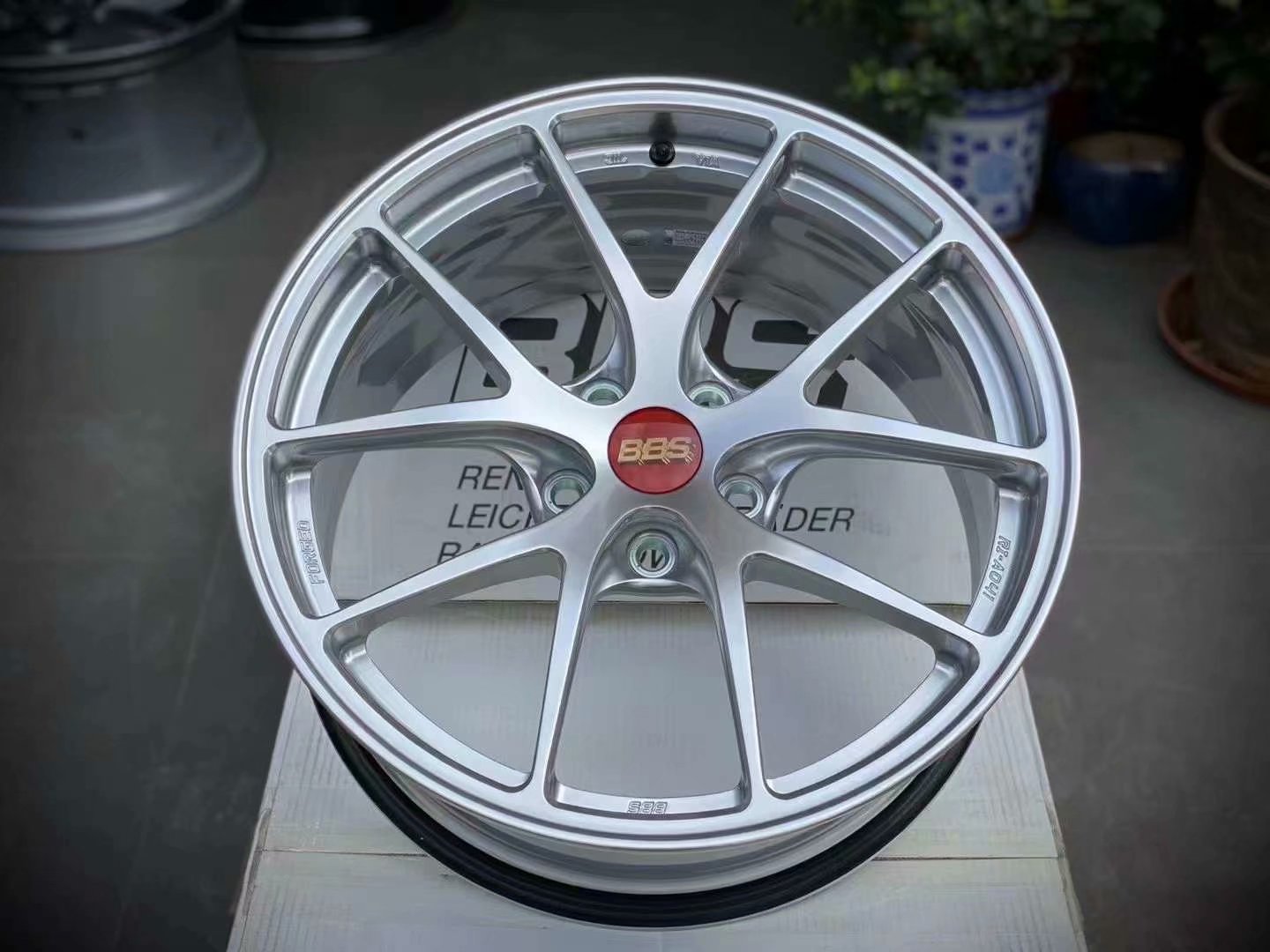 全新日本BBS RIA單片鍛造#18寸