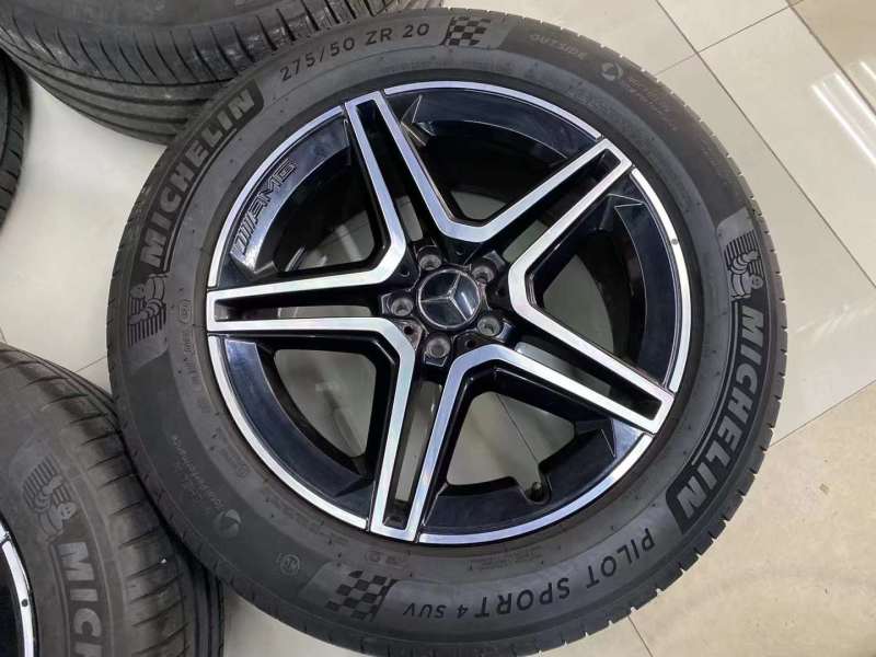 奔馳新款 GLE53 AMG 原廠拆車(chē) 20寸帶米其林PS4 現(xiàn)貨一套！