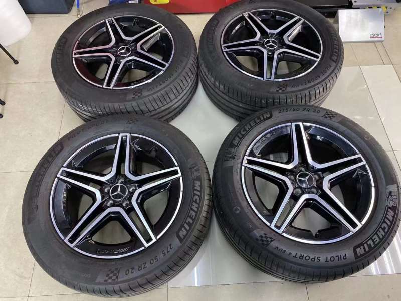 奔馳新款 GLE53 AMG 原廠拆車(chē) 20寸帶米其林PS4 現(xiàn)貨一套！