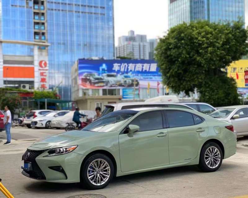 凌志ES 換定制鍛造17寸 搭配米其林輪胎完工