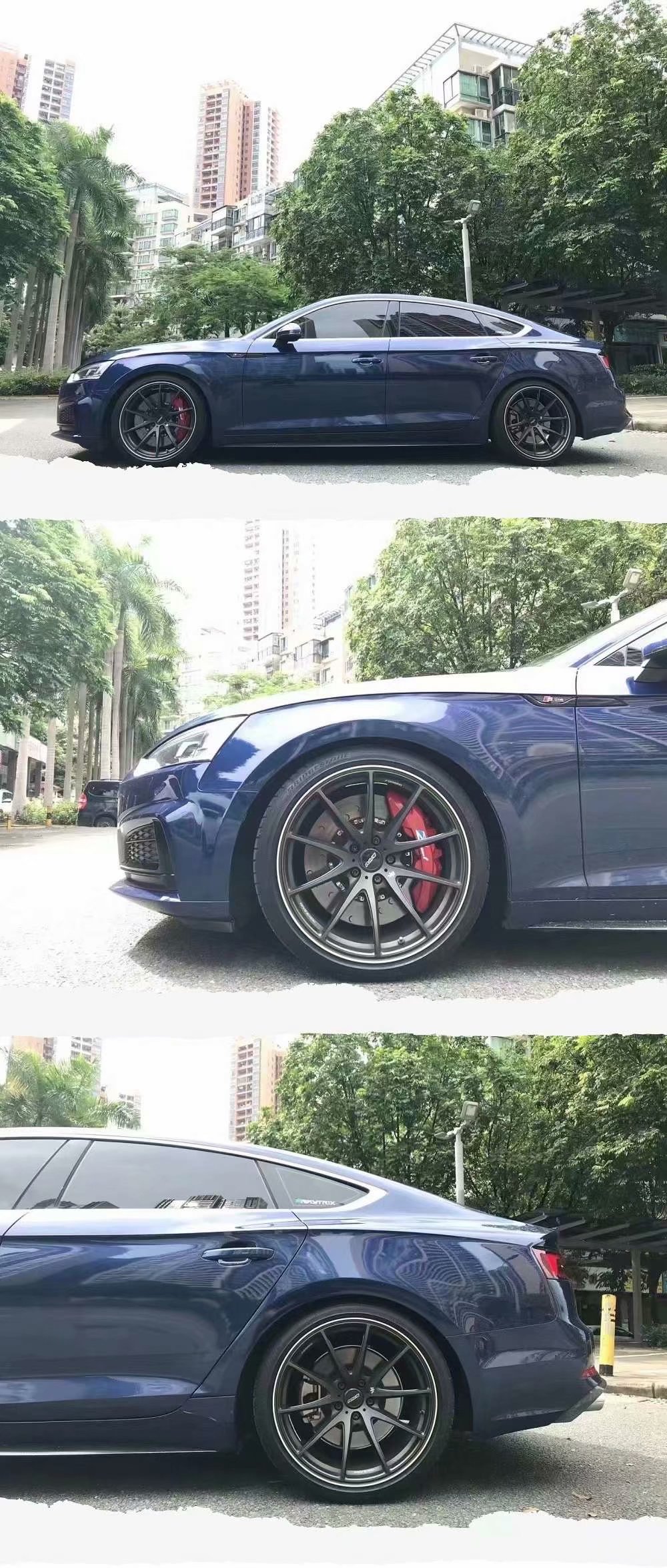 AUDI A5 for 19寸 RAYS G25 MT色 完工！ ????