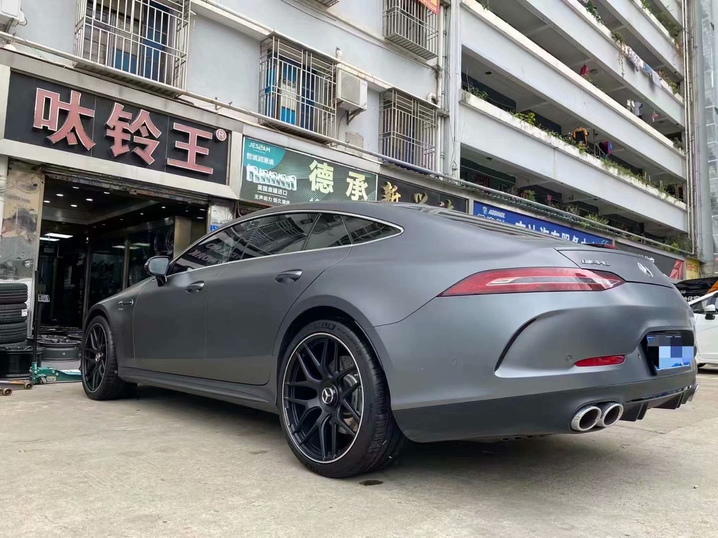 奔馳 AMG GT50 定制鍛造潮鞋 21寸 ?米其林PS4S 完工，這個款式真的很帥氣，可以繼續(xù)跟單