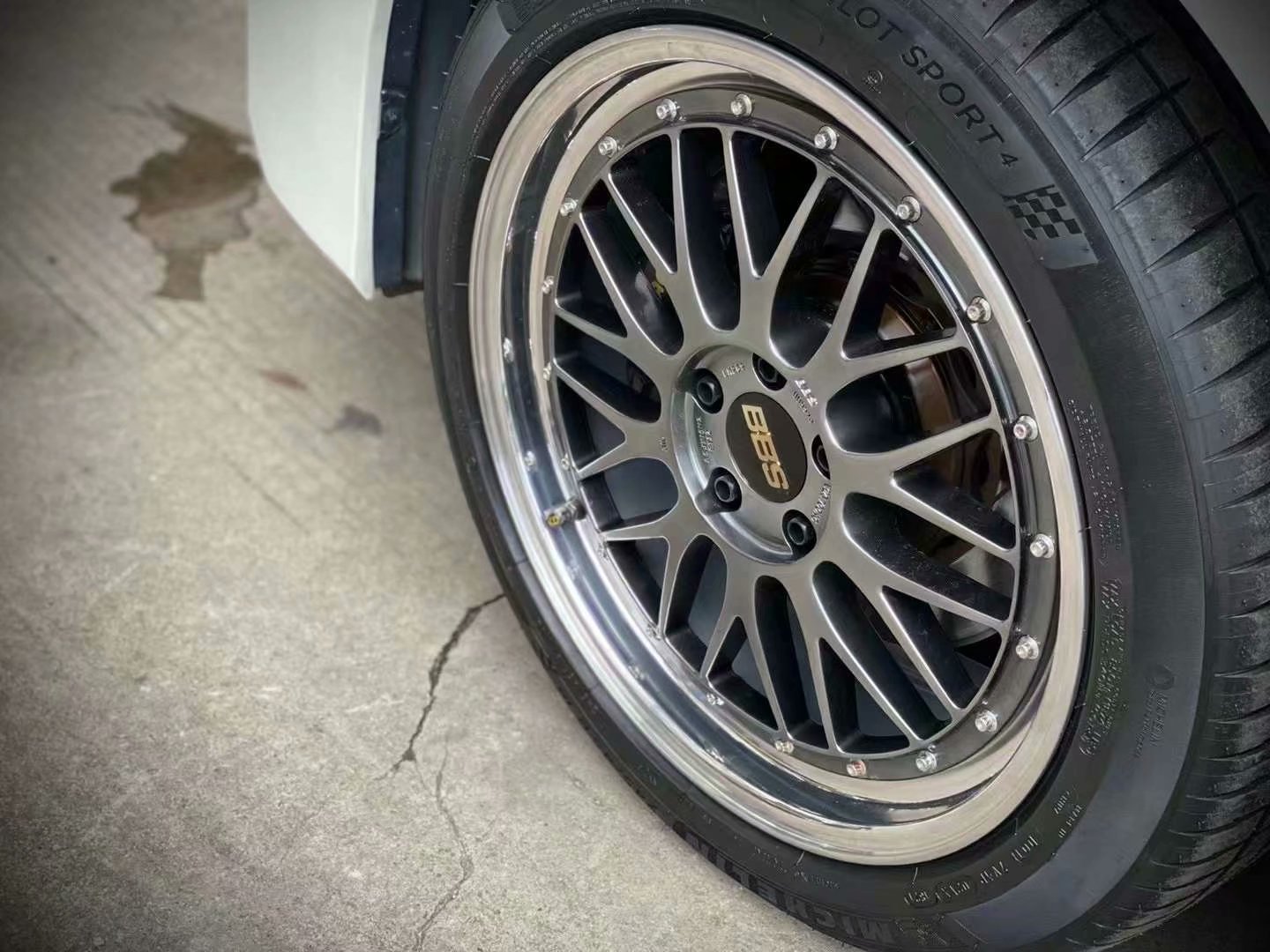 埃爾法，換 BBS LM 19寸搭配米其林PS4輪胎完工