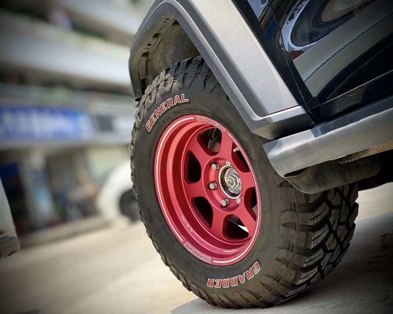 坦克300換RAYS TE37XT